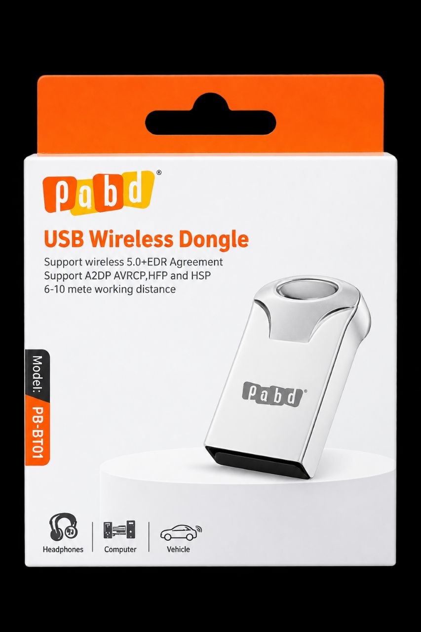 دانگل USB بلوتوث PABD مدل PB-BT01