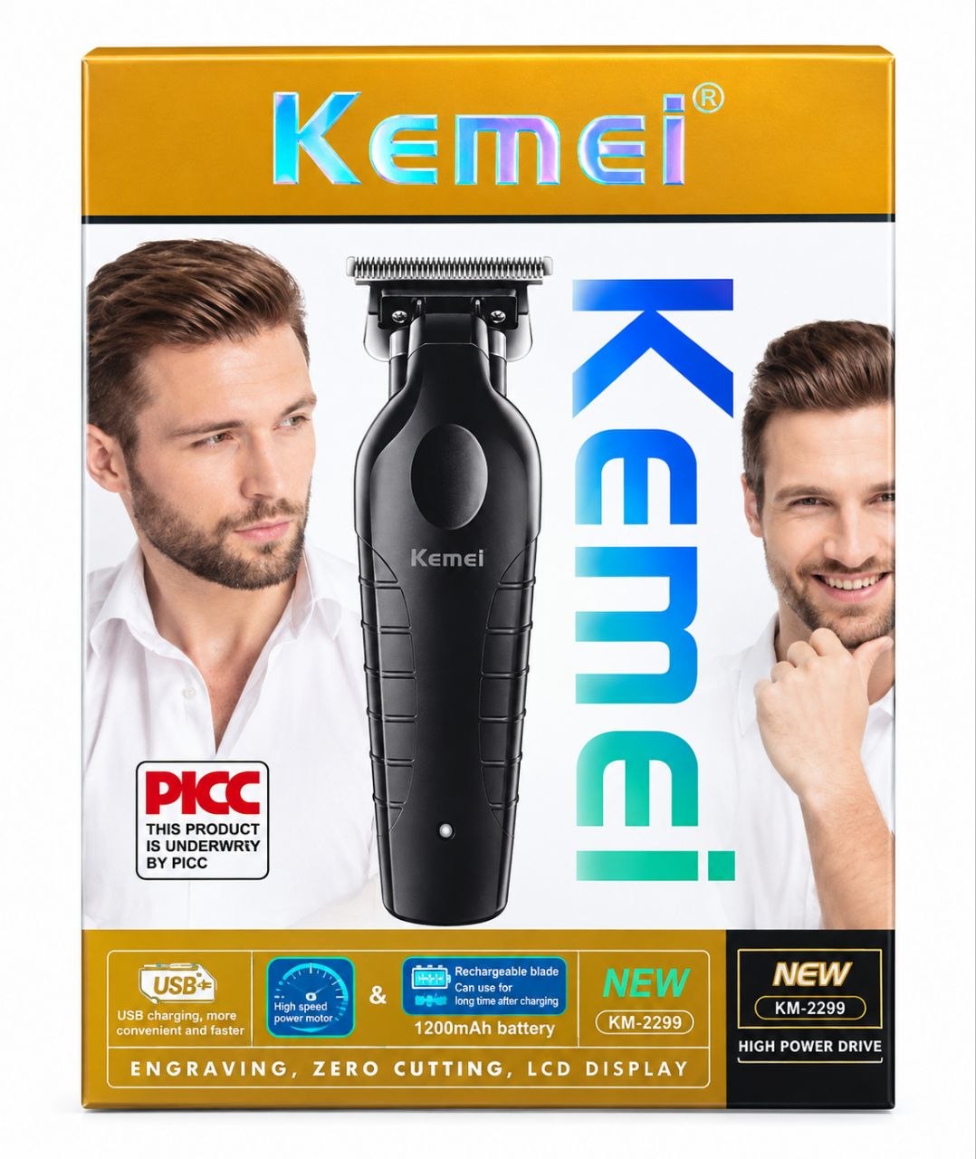 ماشین اصلاح مو و صورت کیمی مدل  KM-229